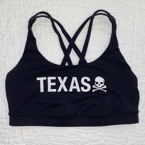 Lululemon x Soulcycle Texas Energy Bra
